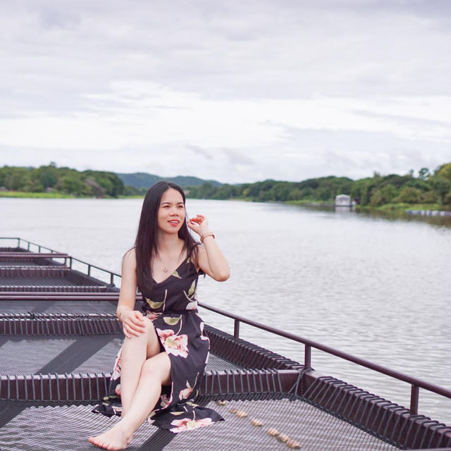 ที่พักกาญจนบุรี ติดแม่น้ำแคว