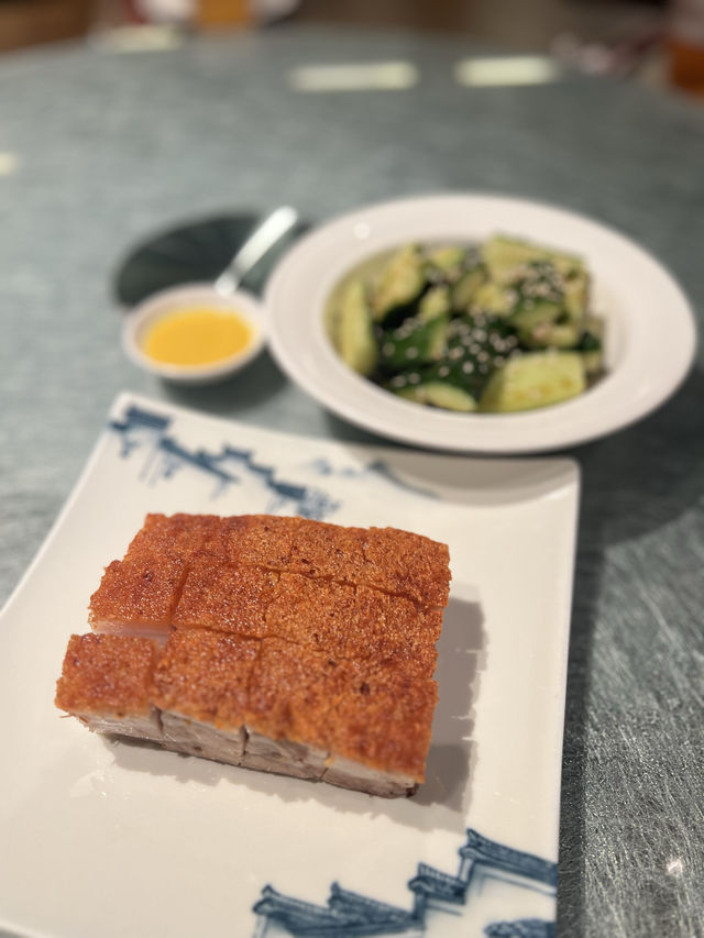 戲曲中心內的中菜館 長輩食得開心😃