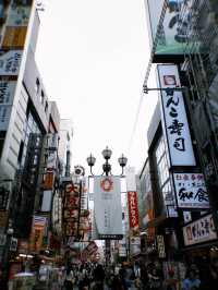 日本大阪｜心齋橋道頓堀必打卡地點📍