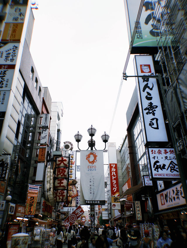 日本大阪｜心齋橋道頓堀必打卡地點📍