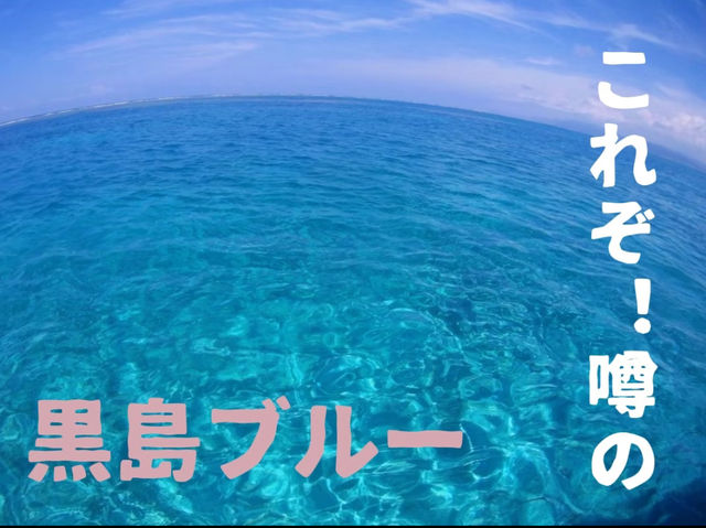 【沖縄 黒島】一度は行ってみたい！プールのような黒島ブルーの海🏖🐠☀️