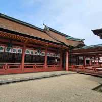 日本神社漫走，莊嚴肅穆的津島神社。