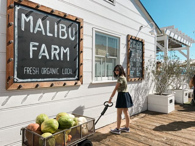 In Malibu, The Skies So Blue