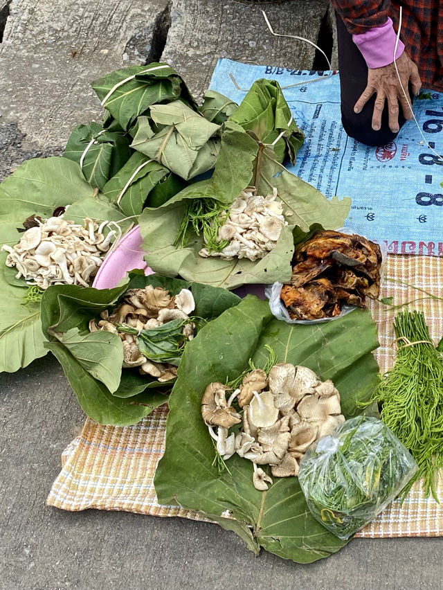 เป็นถนนคนเดินเล็กๆ🥬อุดหนุนชาวบ้านอย่างแท้จริง