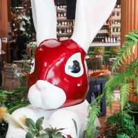 Red Rabbit by Sexy Cow