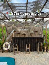  📍🏝Sea Thru Beach Club