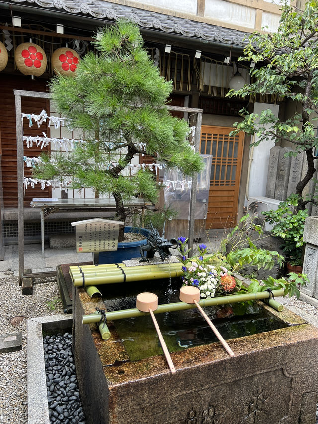 京都錦天滿宮😍祈求生意興隆‼️特色Kitty御守