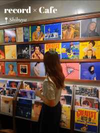 大人の夜デートで行きたい🤍recordが聴けるカフェ☺️🎧💿【東京都・渋谷】