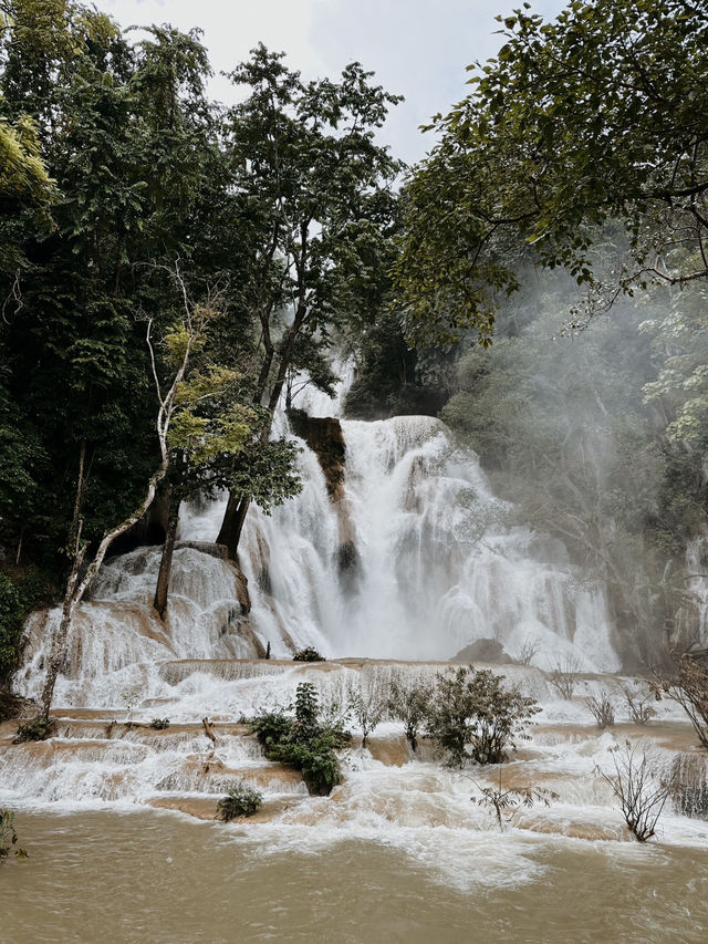 KUANG SI WATERFALL - Luang Prabang Laos 