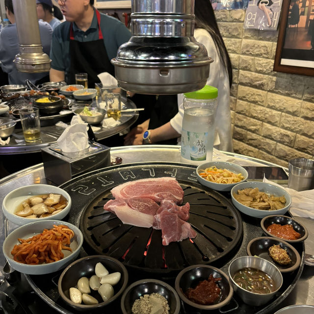 영등포구청역 고기집_연탄불