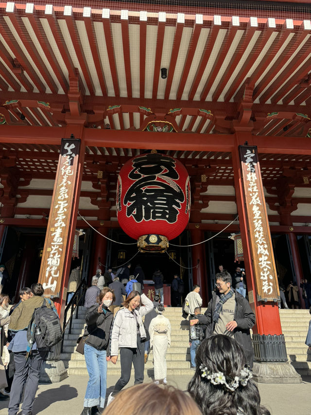 ไหว้พระที่ Sensoji Temple 🙏🏻