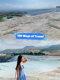 Pamukkale: Soaking in Nature’s Beauty Amidst Shallow Hot Springs
