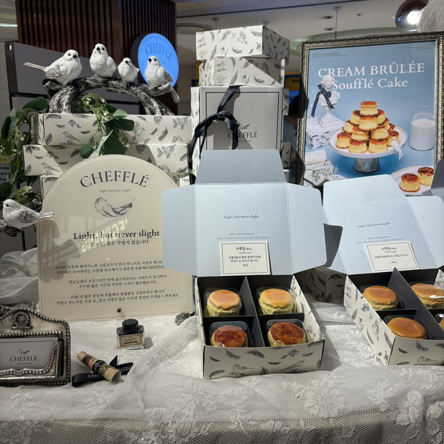 【韓国】ミニスフレチーズケーキ専門店🧀