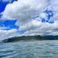   【西貢浮潛】藍天白雲，香港浮潛首選
