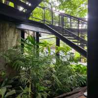 A Peaceful Garden Cafe in Bangkok