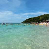 #หาดเทียน #เกาะล้าน #ช่วงนี้น้ำใสมาก
