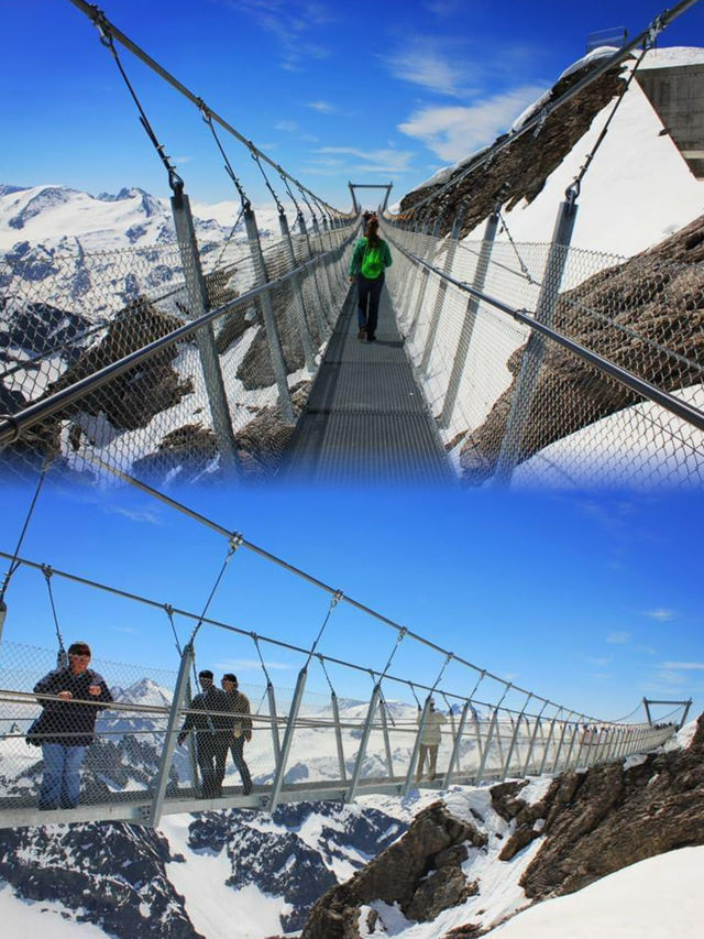 Summer Snow Adventures on Mount Titlis