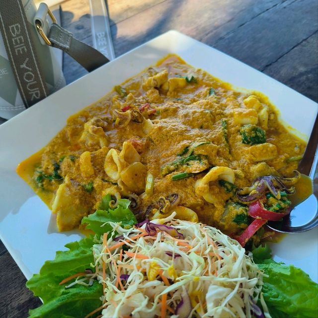 Authentic Thai food in a Rice Field🌾