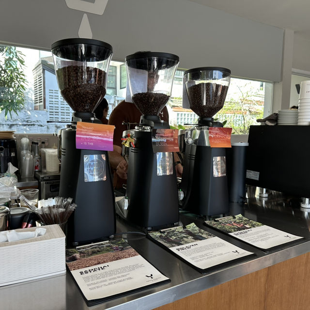 Try out the local coffee bean at Away Coffee & Co.