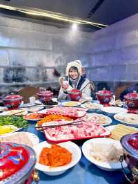 著住羽絨食冰宮火鍋 (最後一張一定要睇🤣🤣)