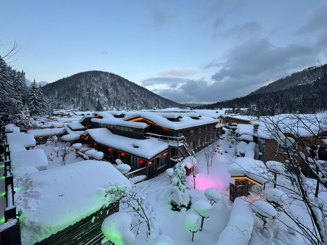 🇨🇳 หมู่บ้านหิมะ "雪乡" ⛄️ ❄️ ☃️ (China Snow Town) 