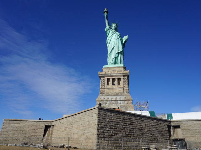 【ニューヨーク🗽】自由の女神を眺めてみた！
