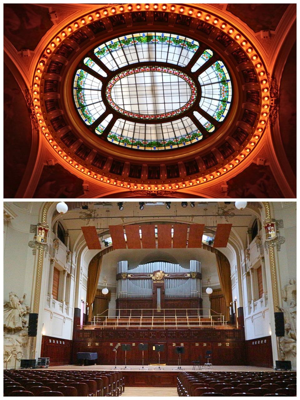 チェコ/プラハ】国際音楽祭会場のスメタナホールがある＊オベツニーム