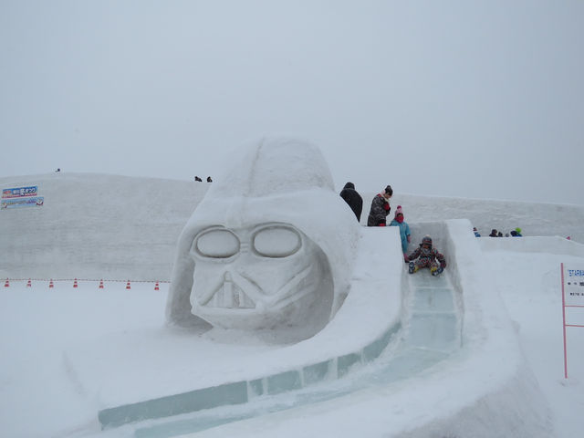 🇯🇵 北海道旭川冬祭 真的好大型好壯觀❄️