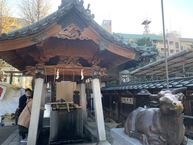 学問の神様　湯島天満宮！