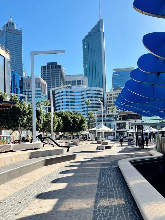 A Stroll Through Elizabeth Quay, Perth