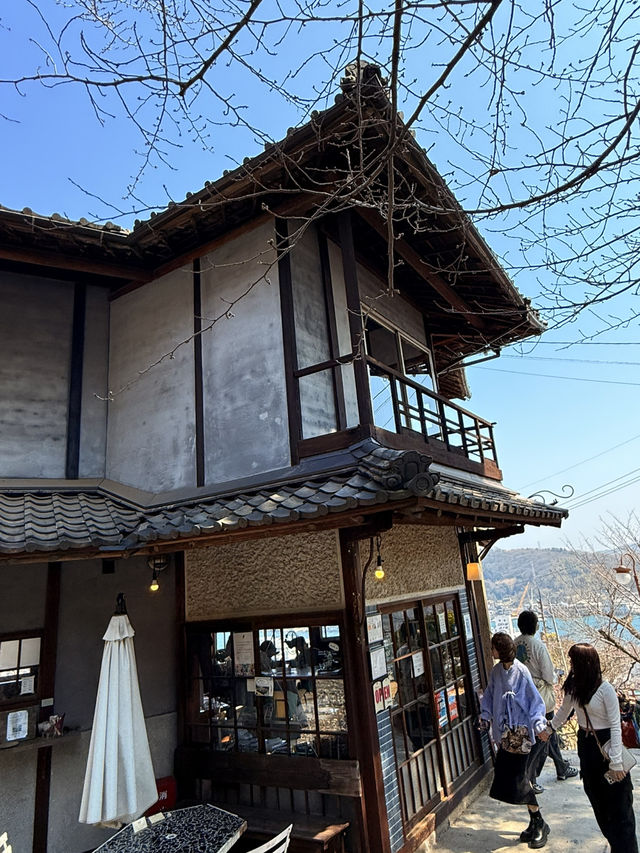 尾道｜大正時期百年宅院喝咖啡 みはらし亭爬三百階享尾道無敵風