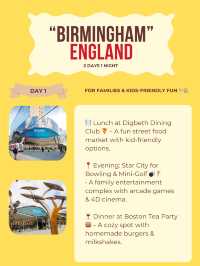 Birmingham itinerary 