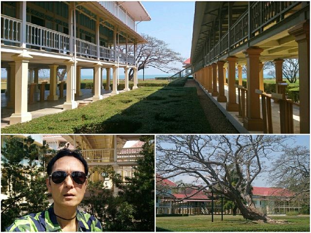 พระราชนิเวศน์มฤคทายวัน..ริมชายทะเลชะอำ