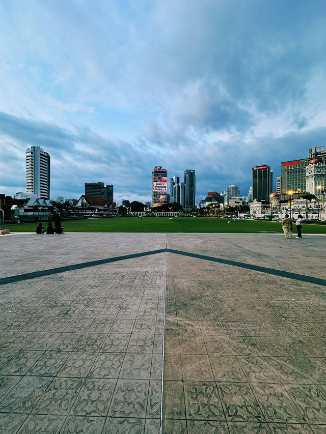 Sunset Splendor at Malaysia’s Historic Heart — Dataran Merdeka