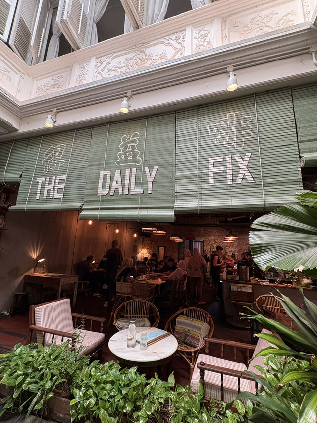 The Daily Fix Cafe in Melaka, Offers Nostalgic Ambiance with Vintage Decor