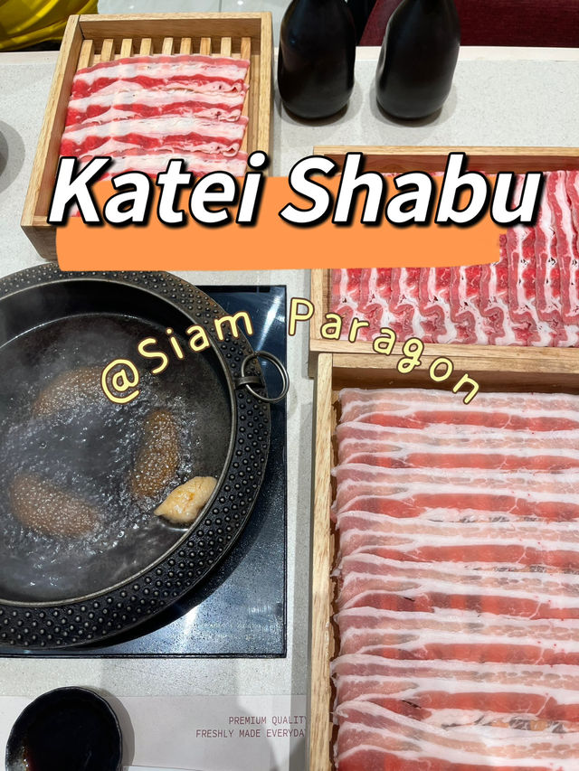 Katei Shabu @Siam Paragon💕
