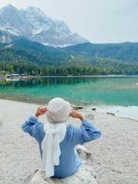 Lake Eibsee, a glimpse of paradise 💙🤍