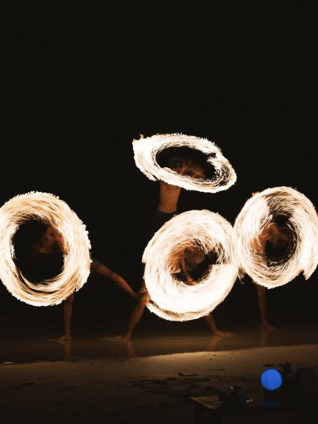 Spectacular Fire Spinning Show Koh Chang