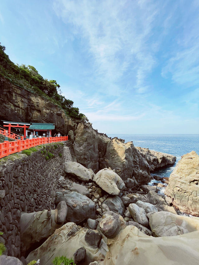 鬼斧神工🪨宮崎神宮奇岩千畳敷