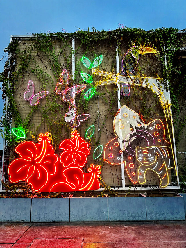 A Neon Dreamscape at The Symphony Walk East