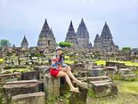 A day in Prambanan Temple with a toddler