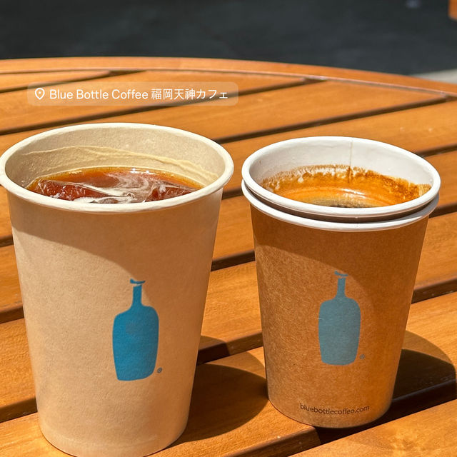 후쿠오카 텐진 블루보틀에서 여유를 즐겨보세요🇯🇵☕️