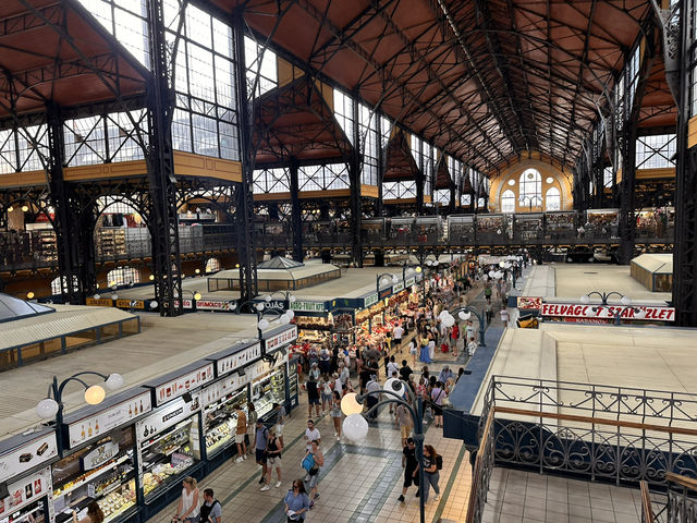 【ブダペスト中央市場｜Central Market Hall｜ハンガリー最大の屋内マーケット】 