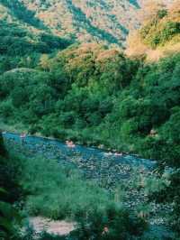 福建德化石龍溪漂流遊玩攻略，適合夏天玩