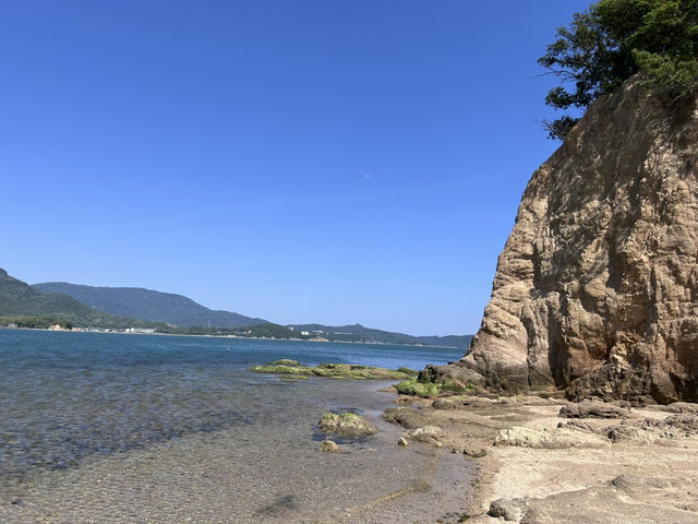 晴れた日の小豆島観光