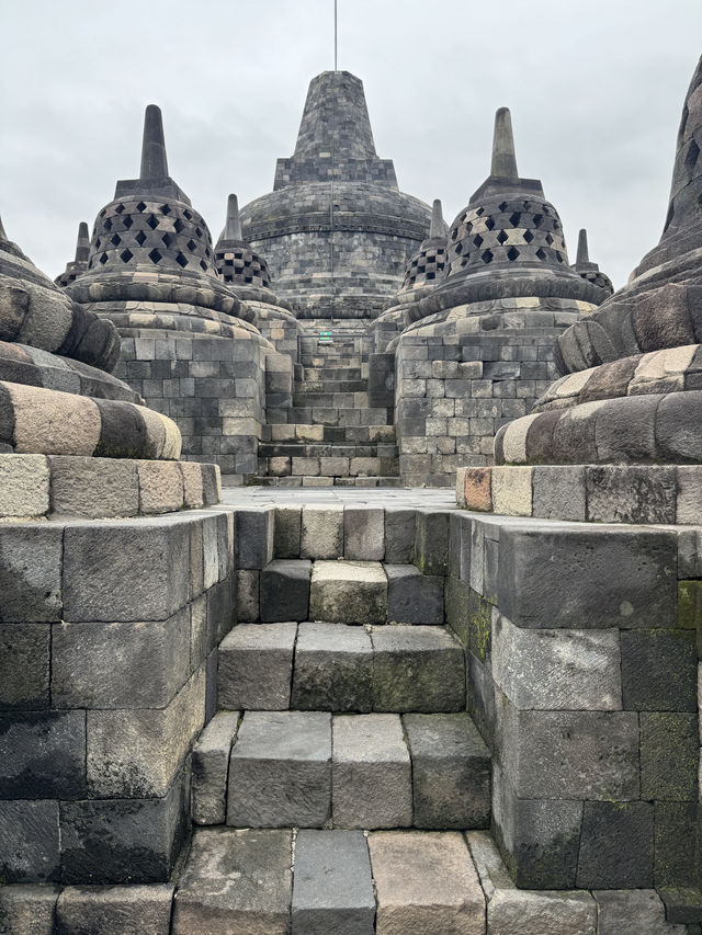 Steps Through Time: A Soulful Morning at Borobudur