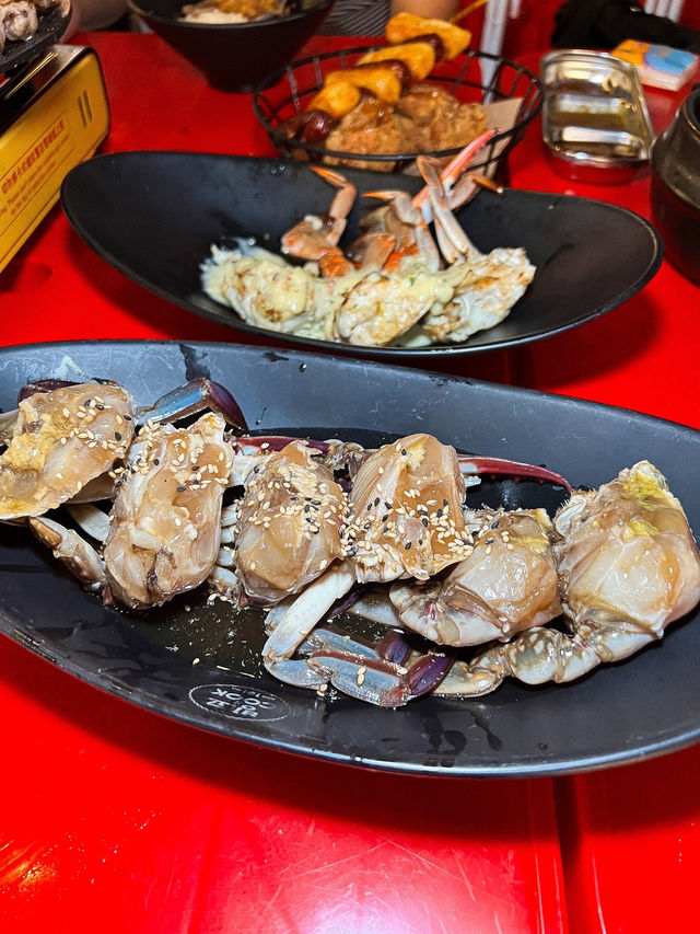ʚ♡ 韓國餐廳暢吃醬油蟹 • 拌上紫菜飯味美 ♡ɞ