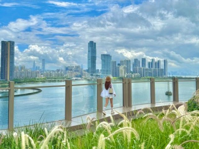 K11海邊沙池｜深圳版七彩晚霞頂級睇海平台🌊