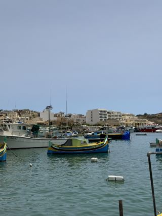 Sunday Morning in Marsaxlokk: A Vibrant Scene