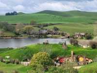 Walking through the steps of a Hobbit in Hobbiton